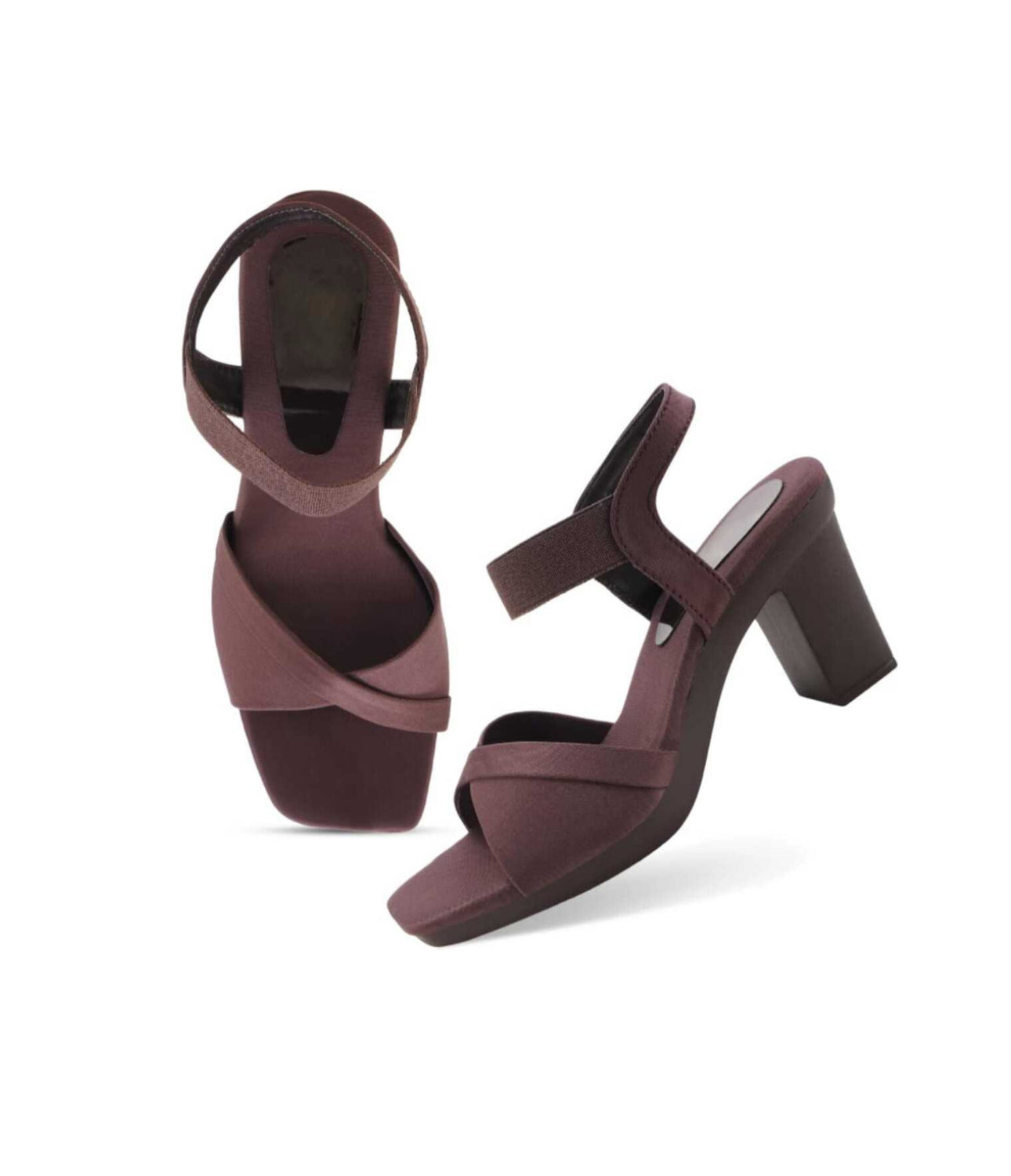 Casual Ankle Loop Block Sandal