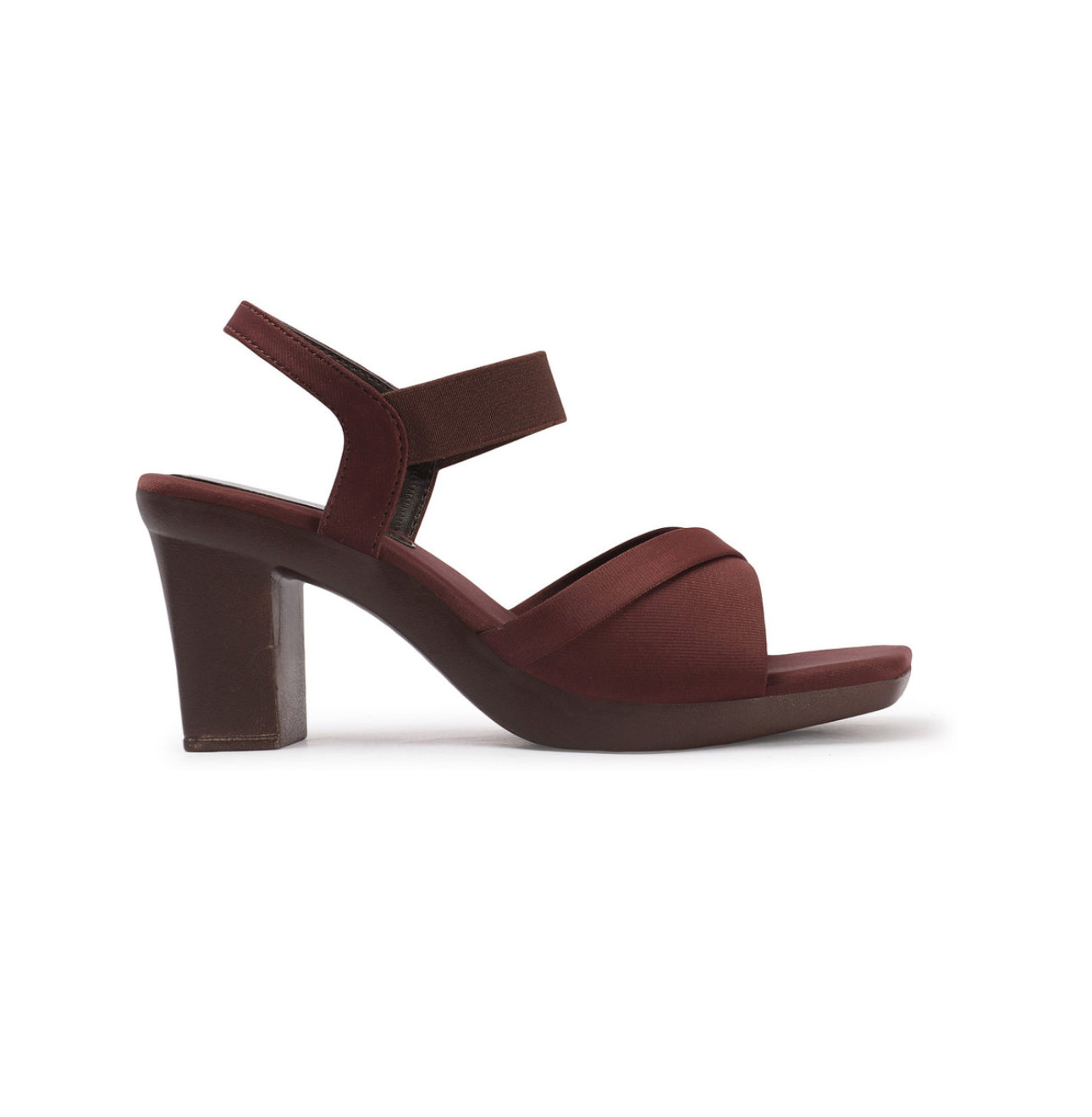 Casual Ankle Loop Block Sandal