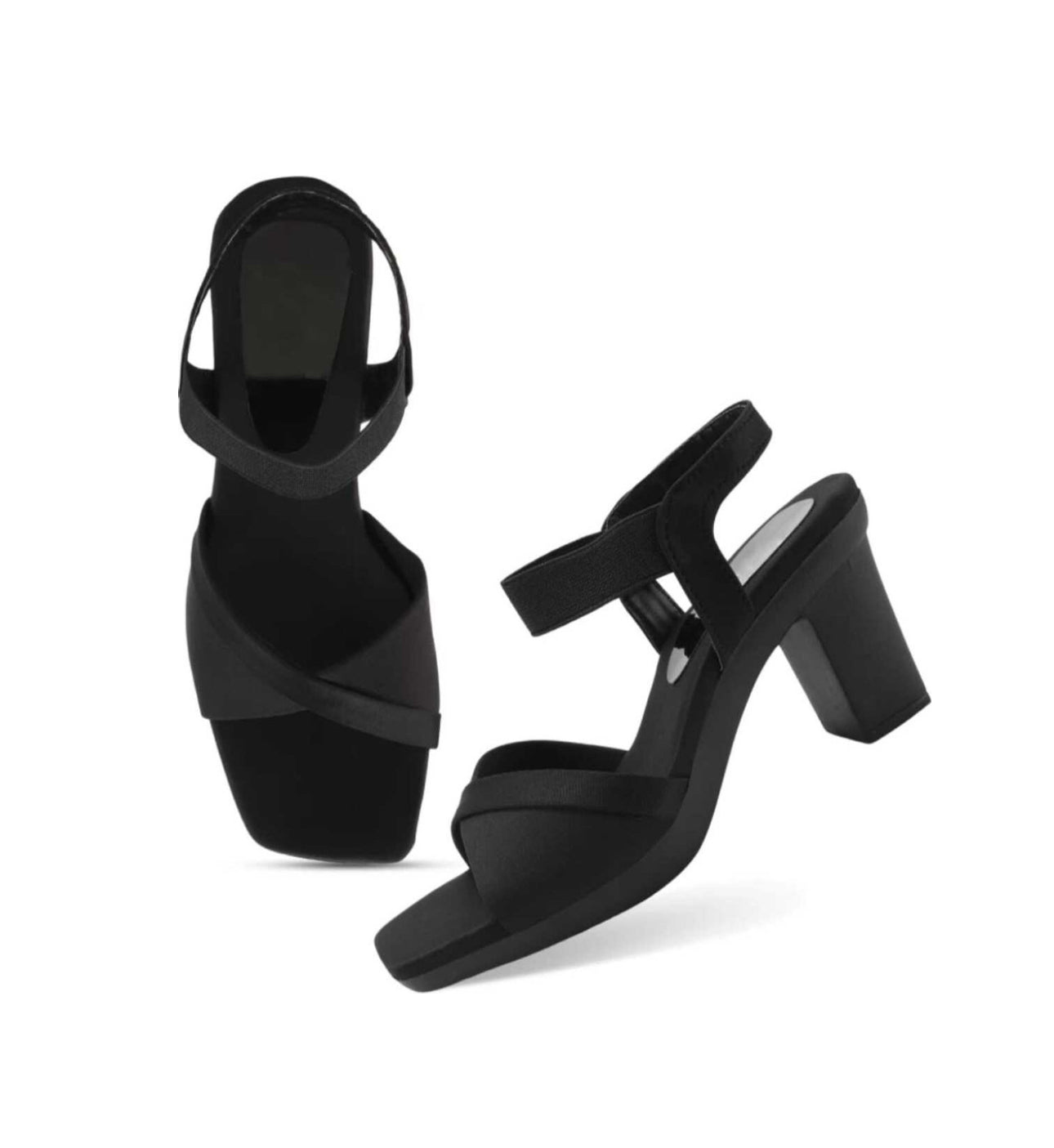 Casual Ankle Loop Block Sandal