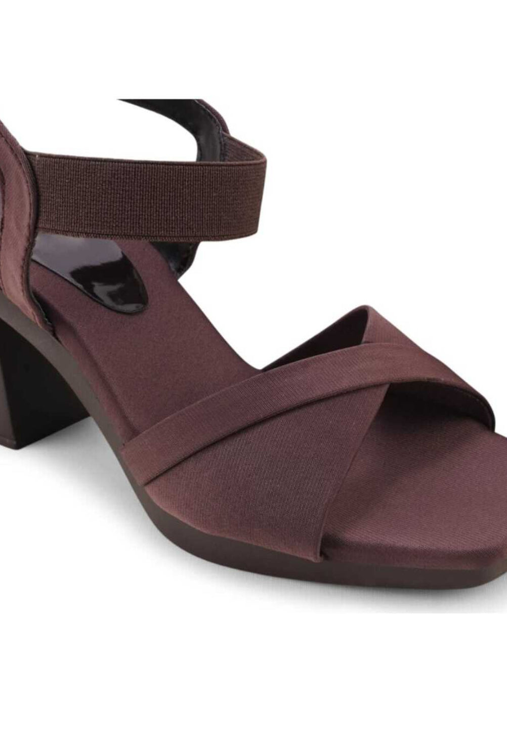 Casual Ankle Loop Block Sandal