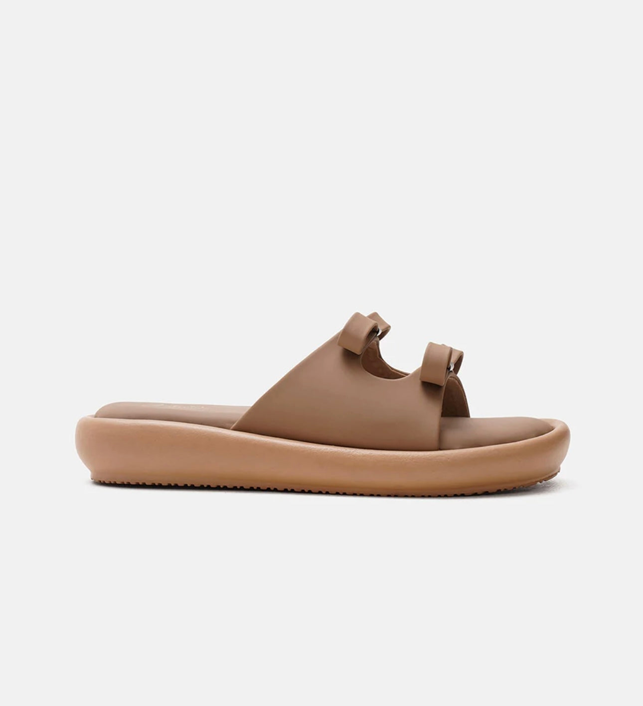 Bow Bliss Double-Strap Slides