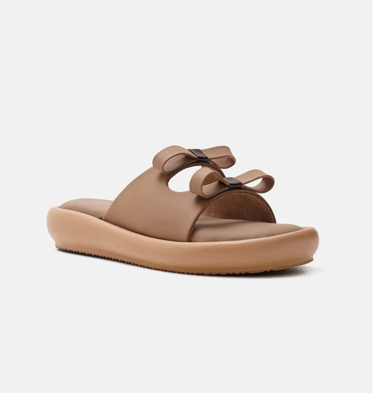 Bow Bliss Double-Strap Slides