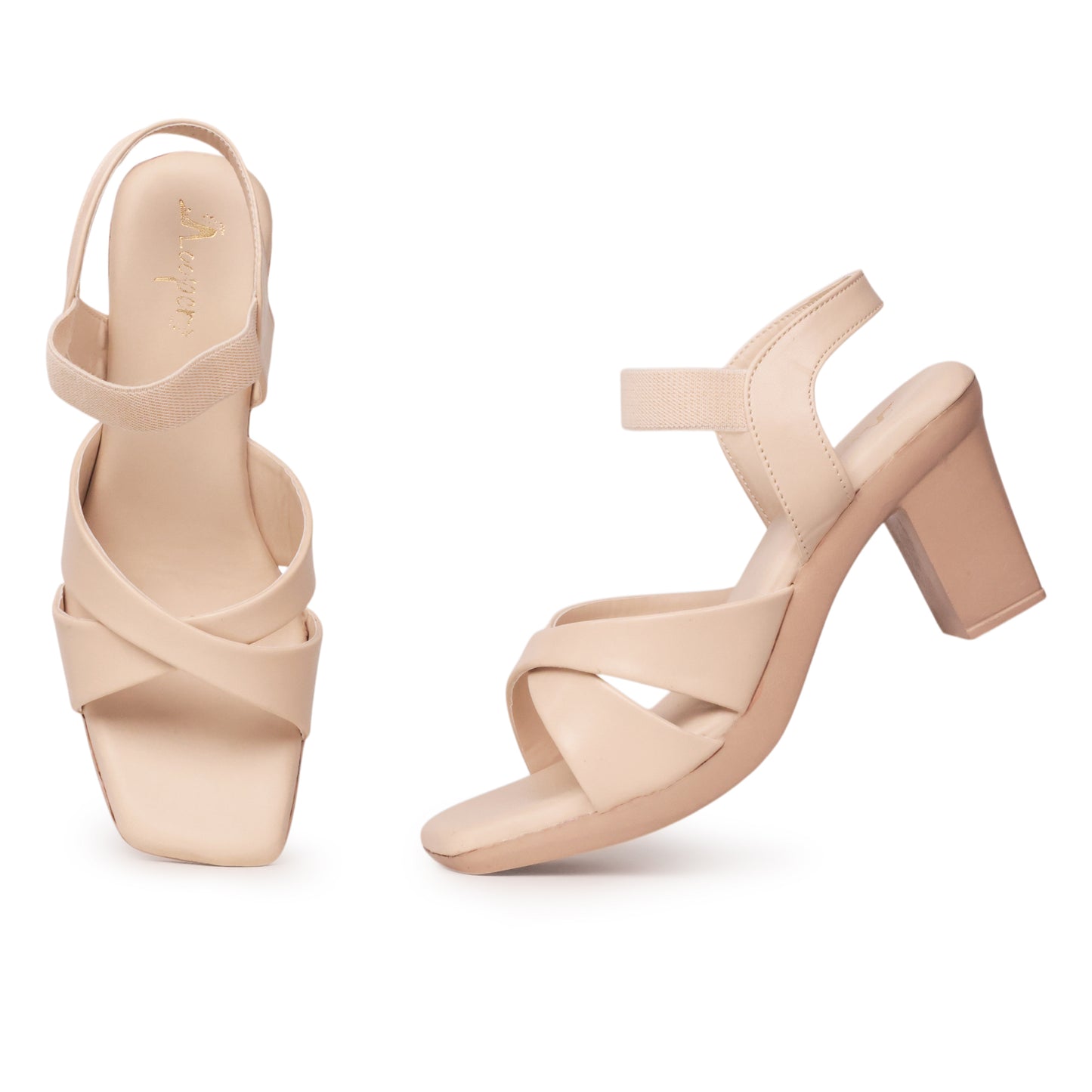 Ankle Loop Heel sandal