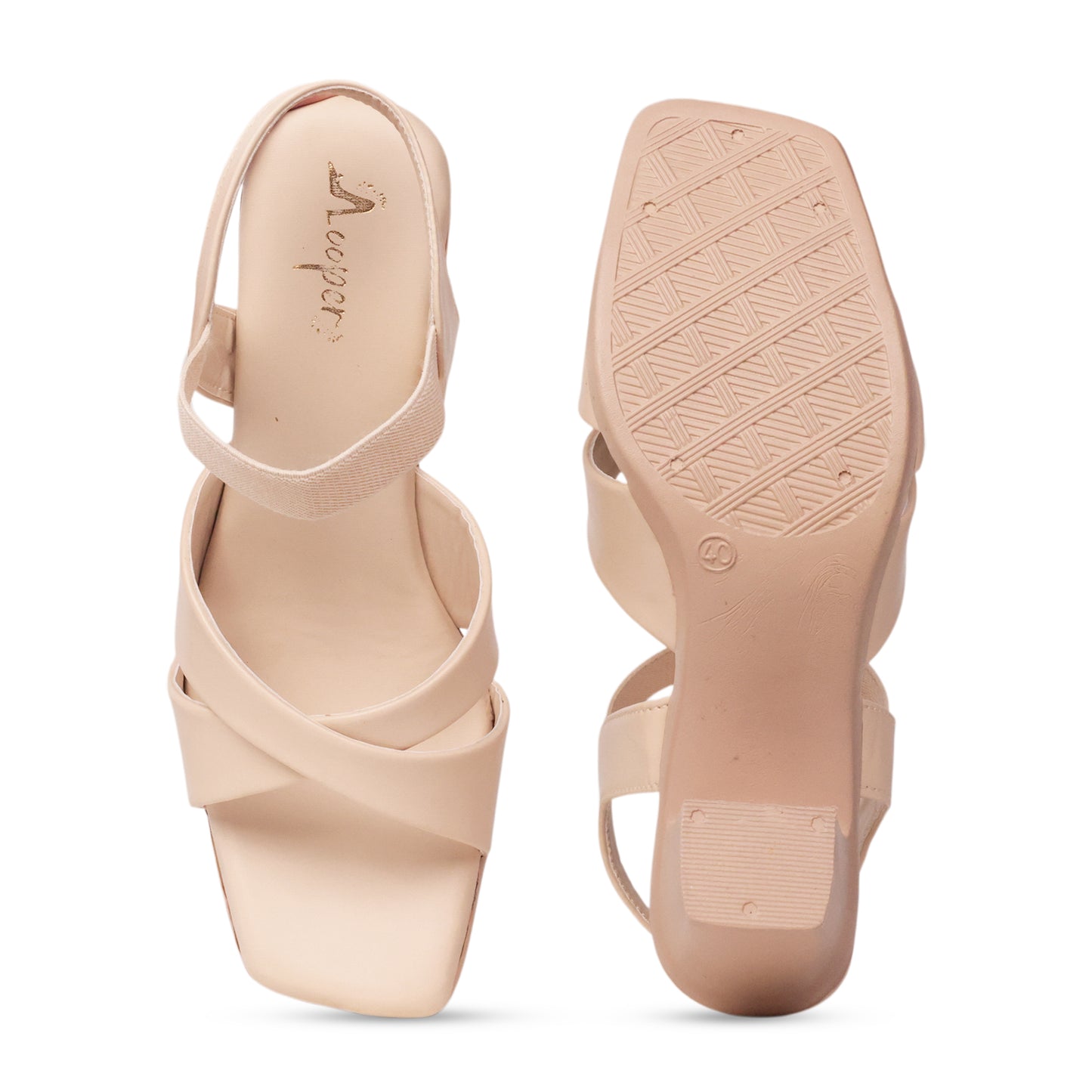 Ankle Loop Heel sandal