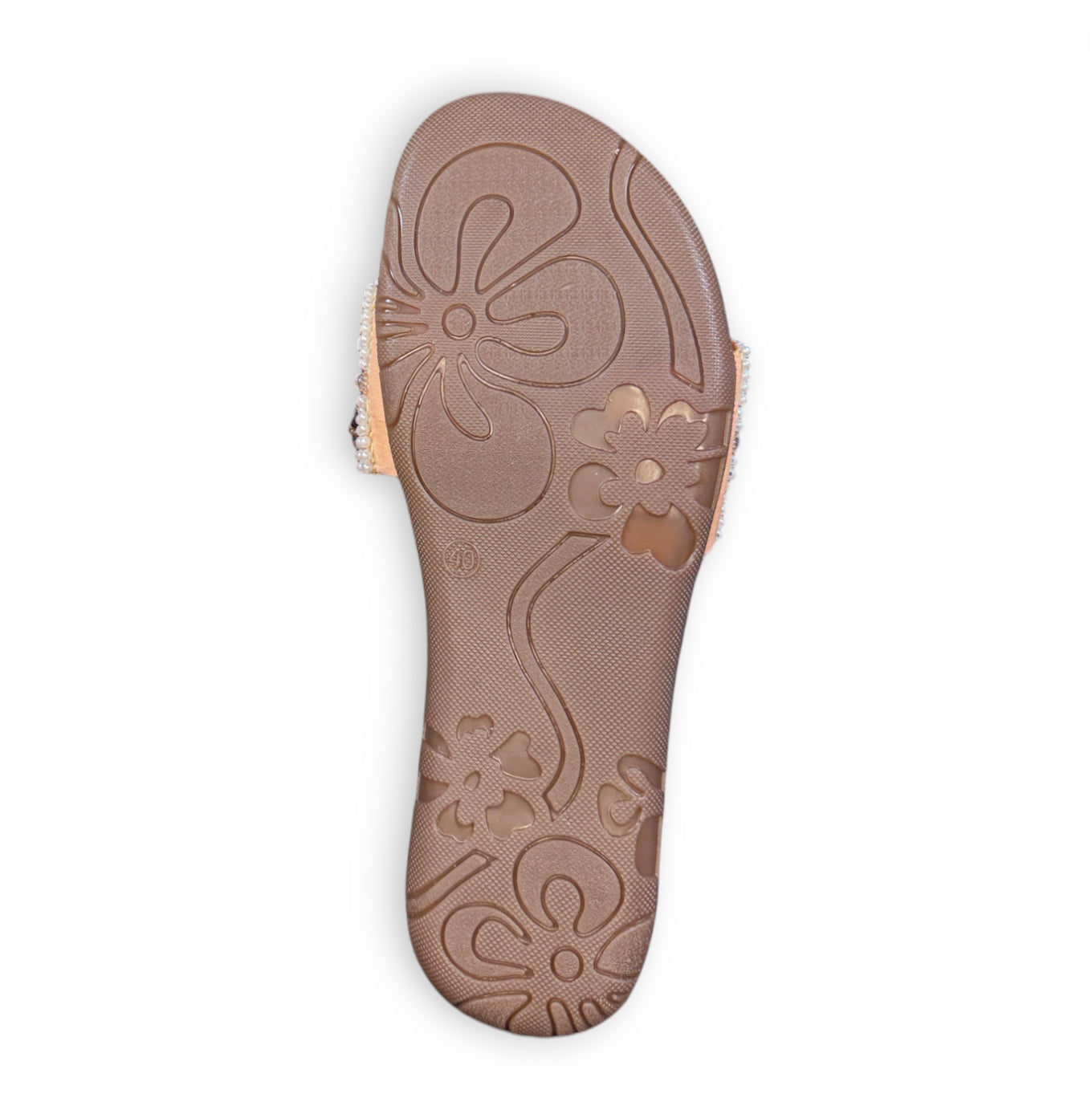 Embellished Pearl Doctor Sole Flats
