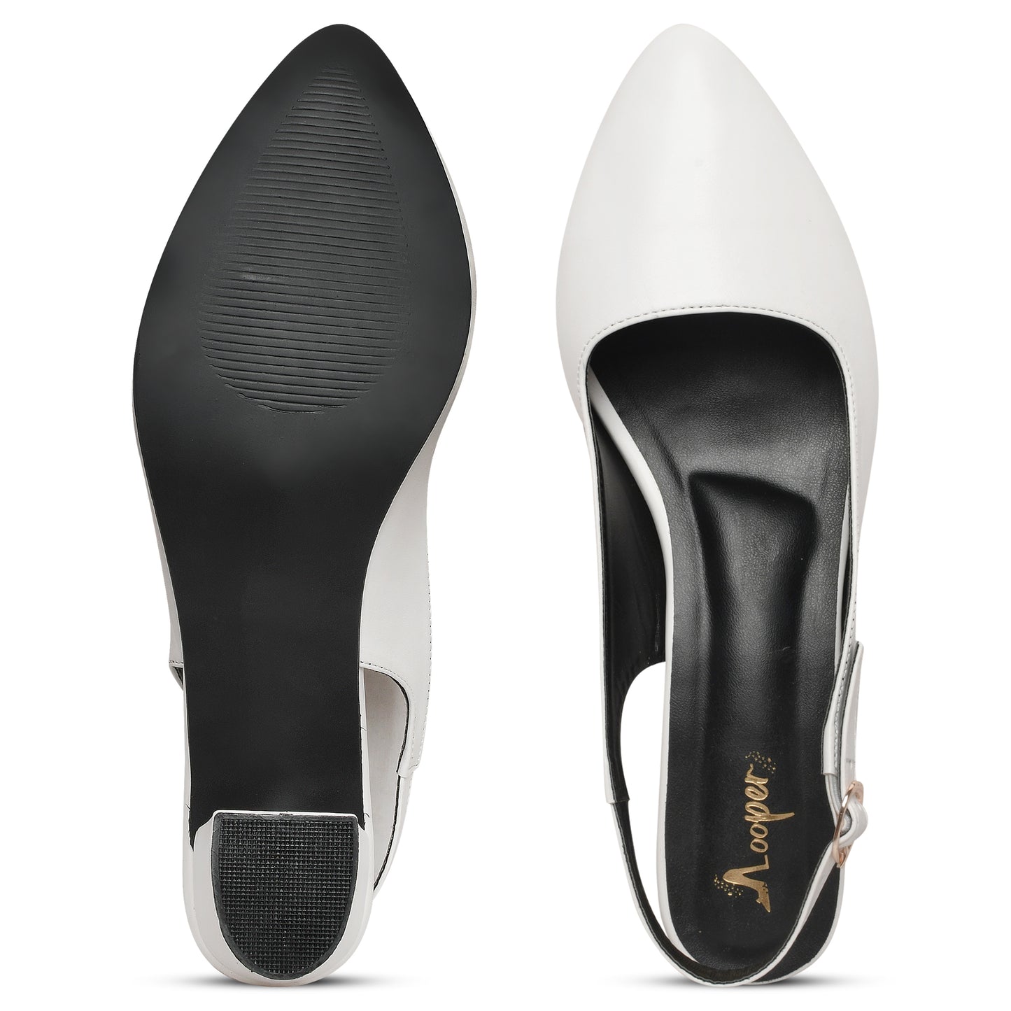 Pointed Toe Solid Pumps