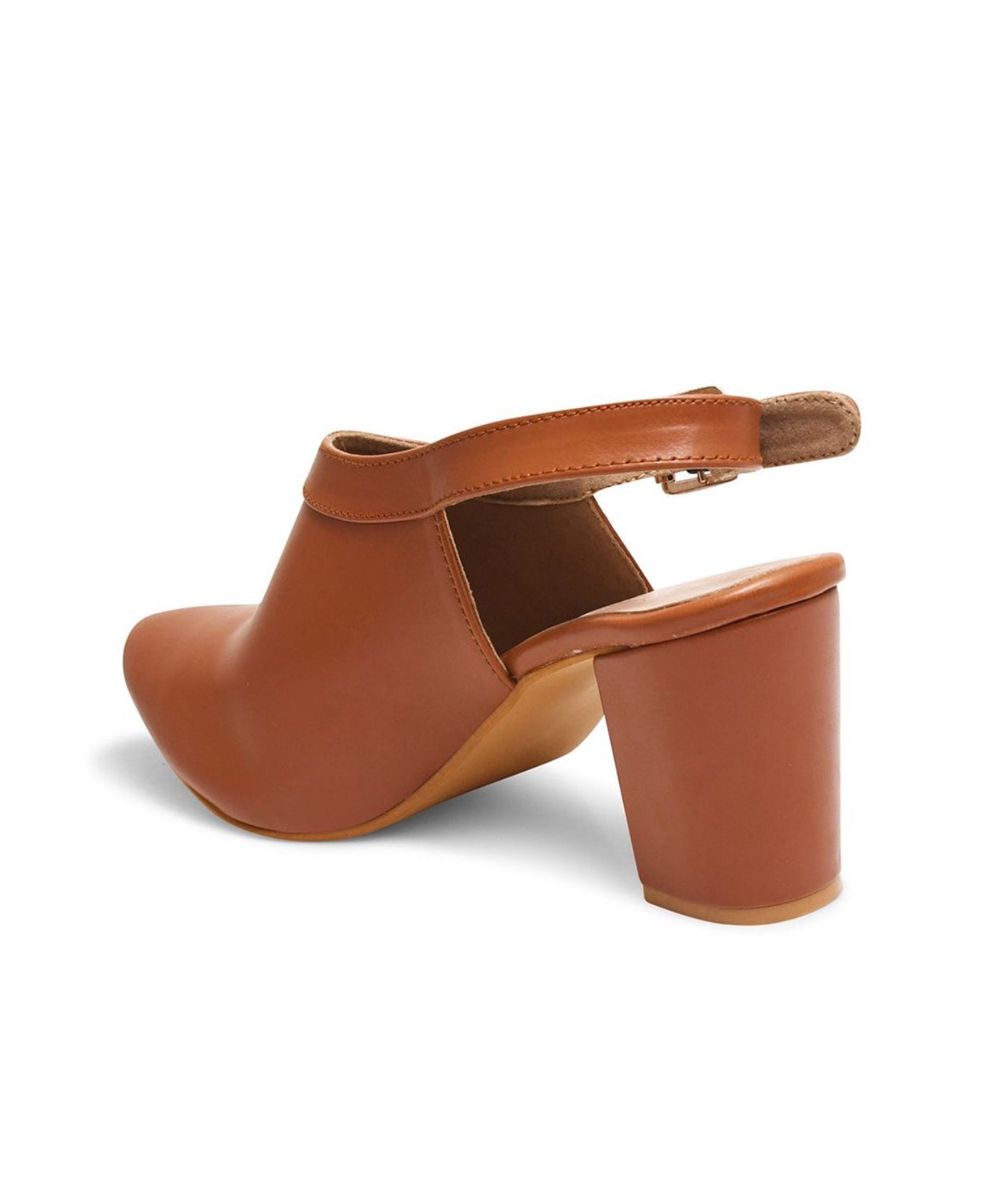 Chunky Heeled sandals with anke strap