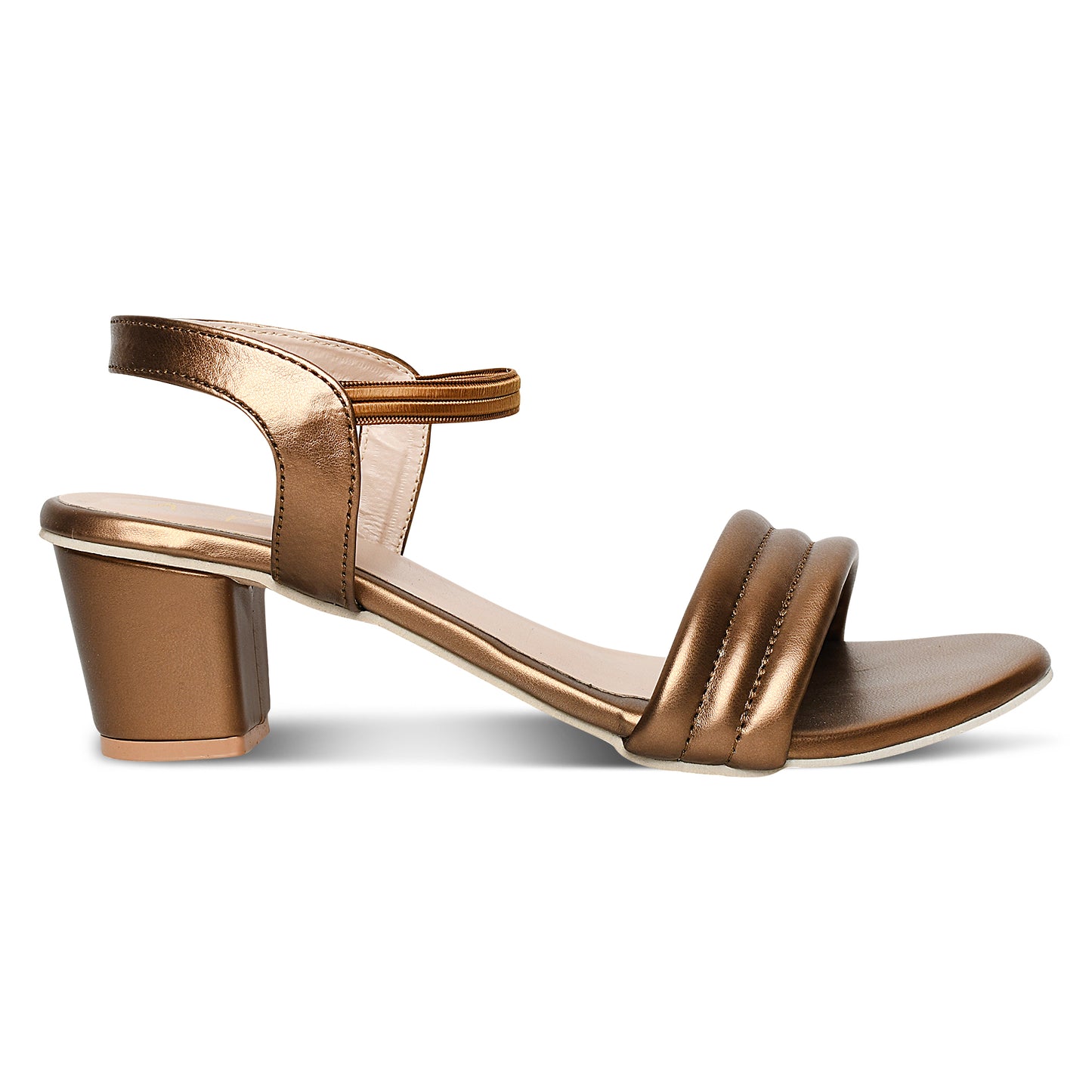 Ankle Strap Block Sandal