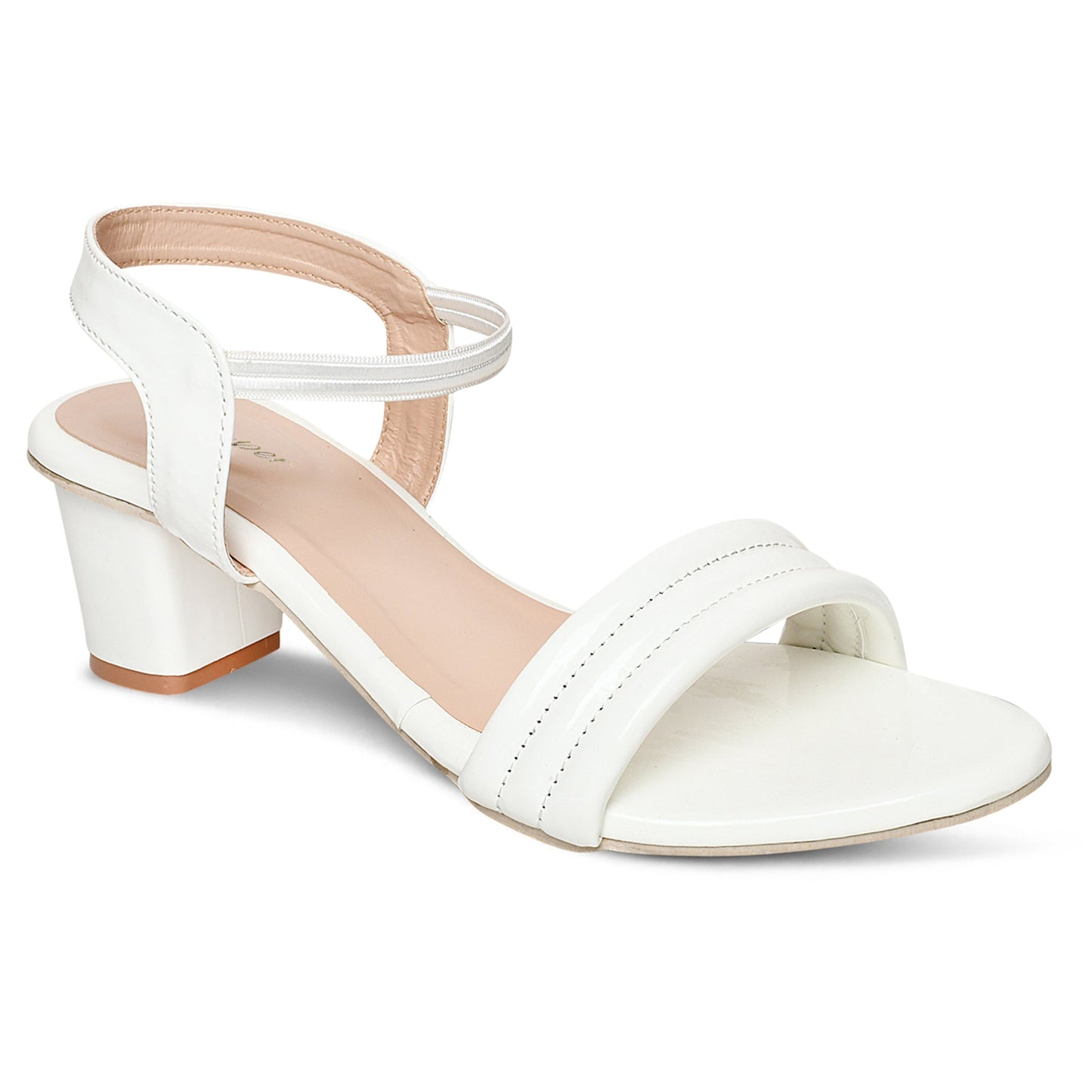 Ankle Strap Block Sandal