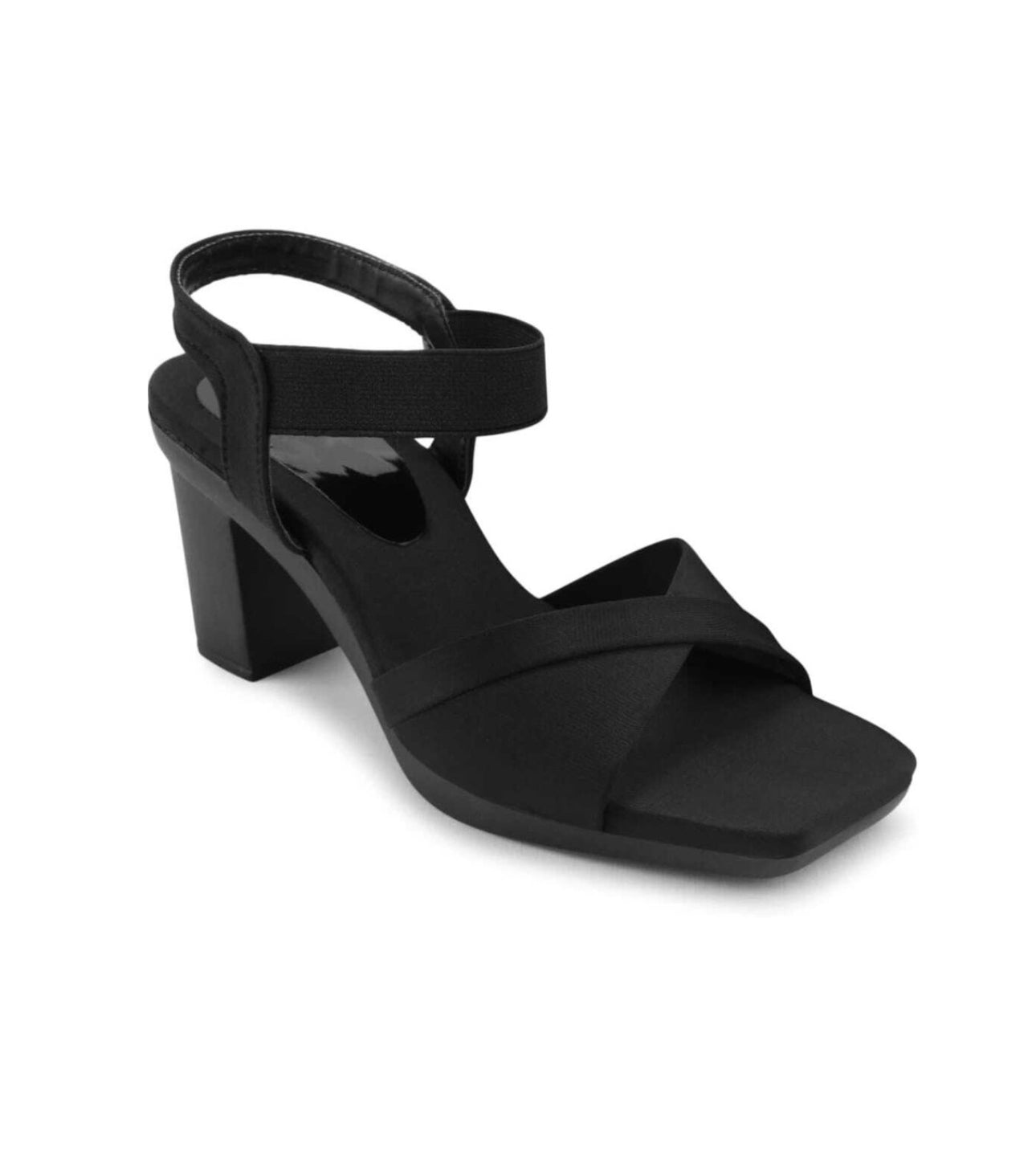Casual Ankle Loop Block Sandal