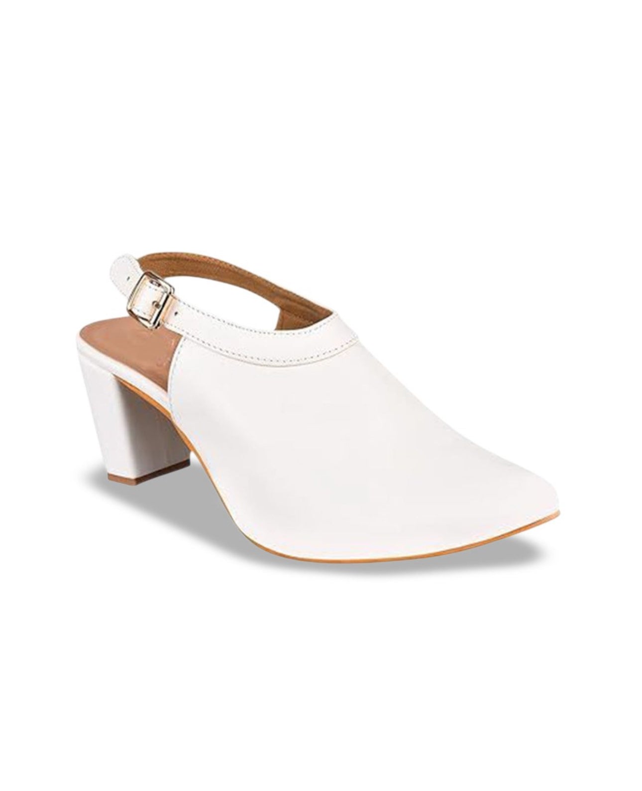 Chunky Heeled sandals with anke strap