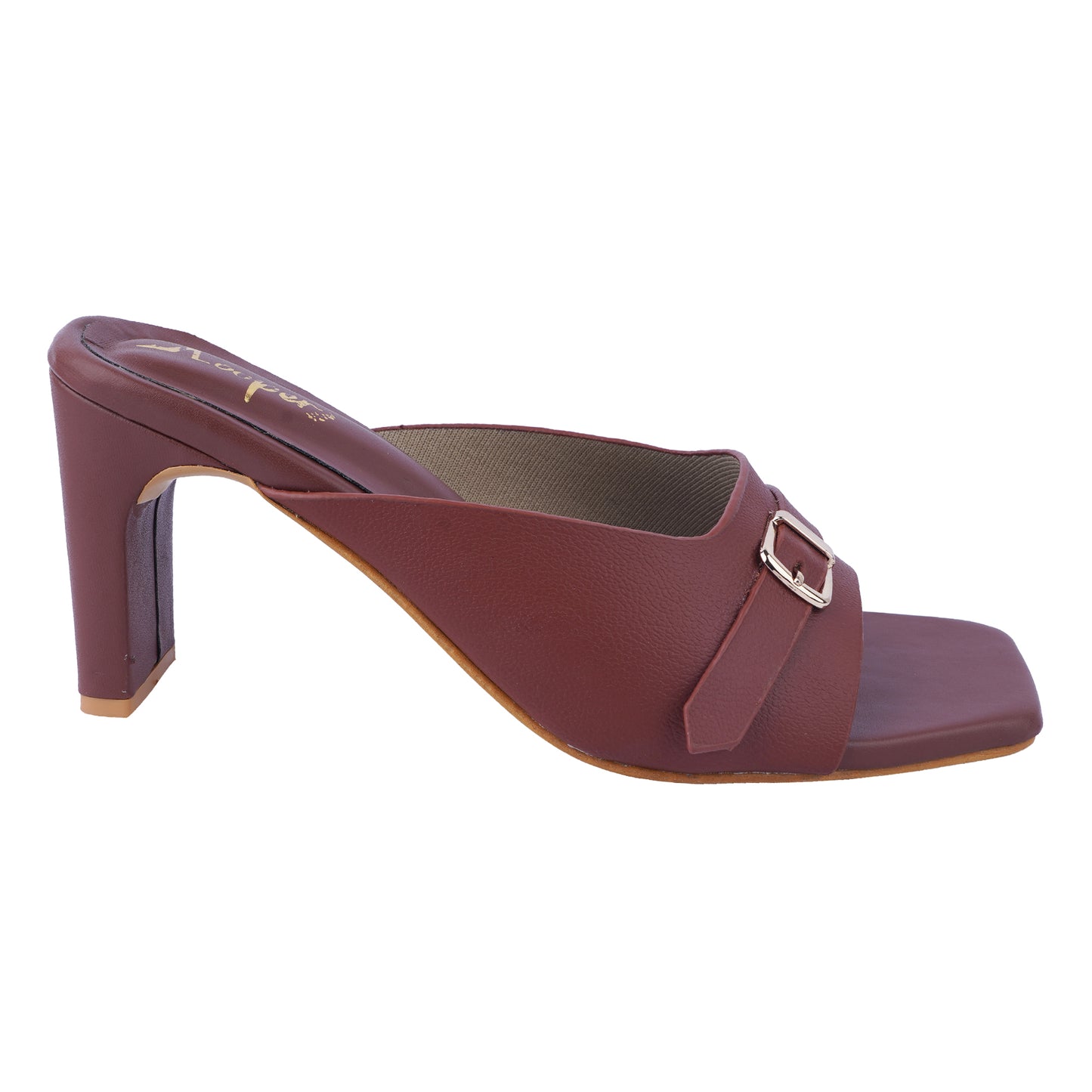Dual Buckle Block heels