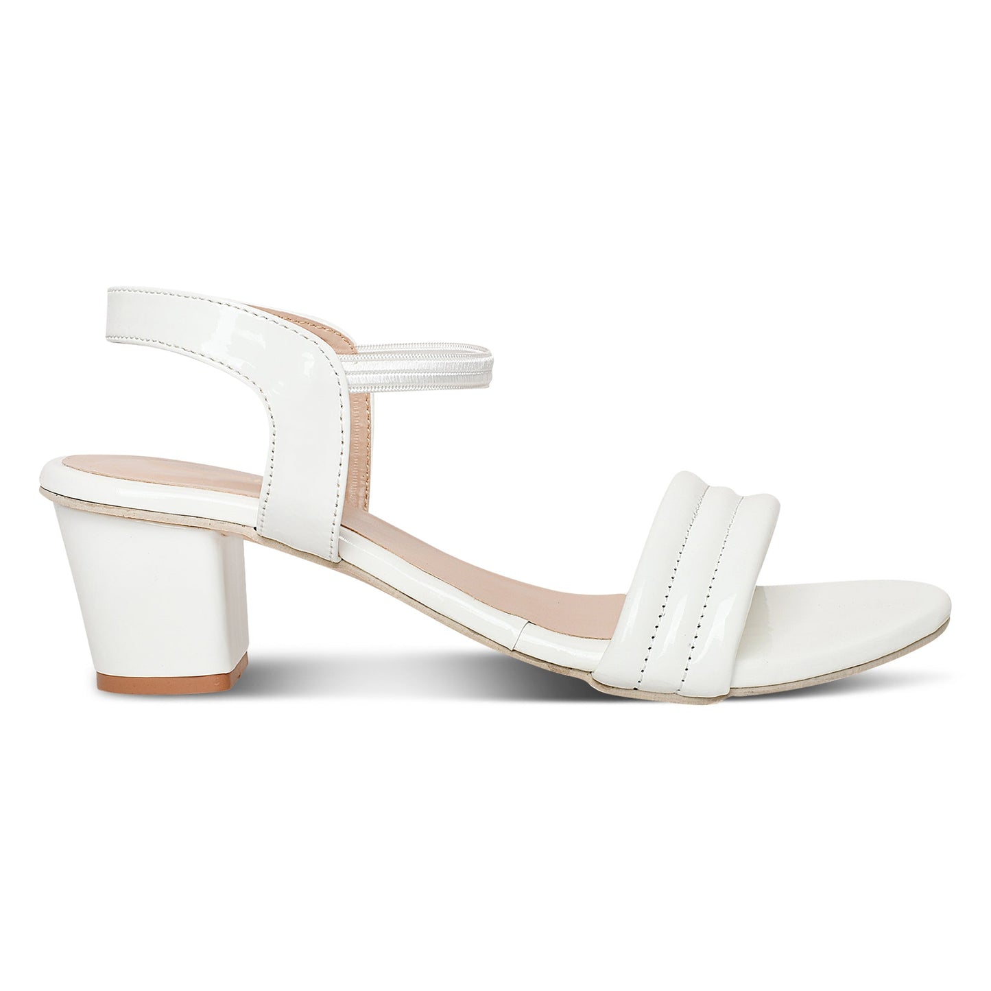 Ankle Strap Block Sandal