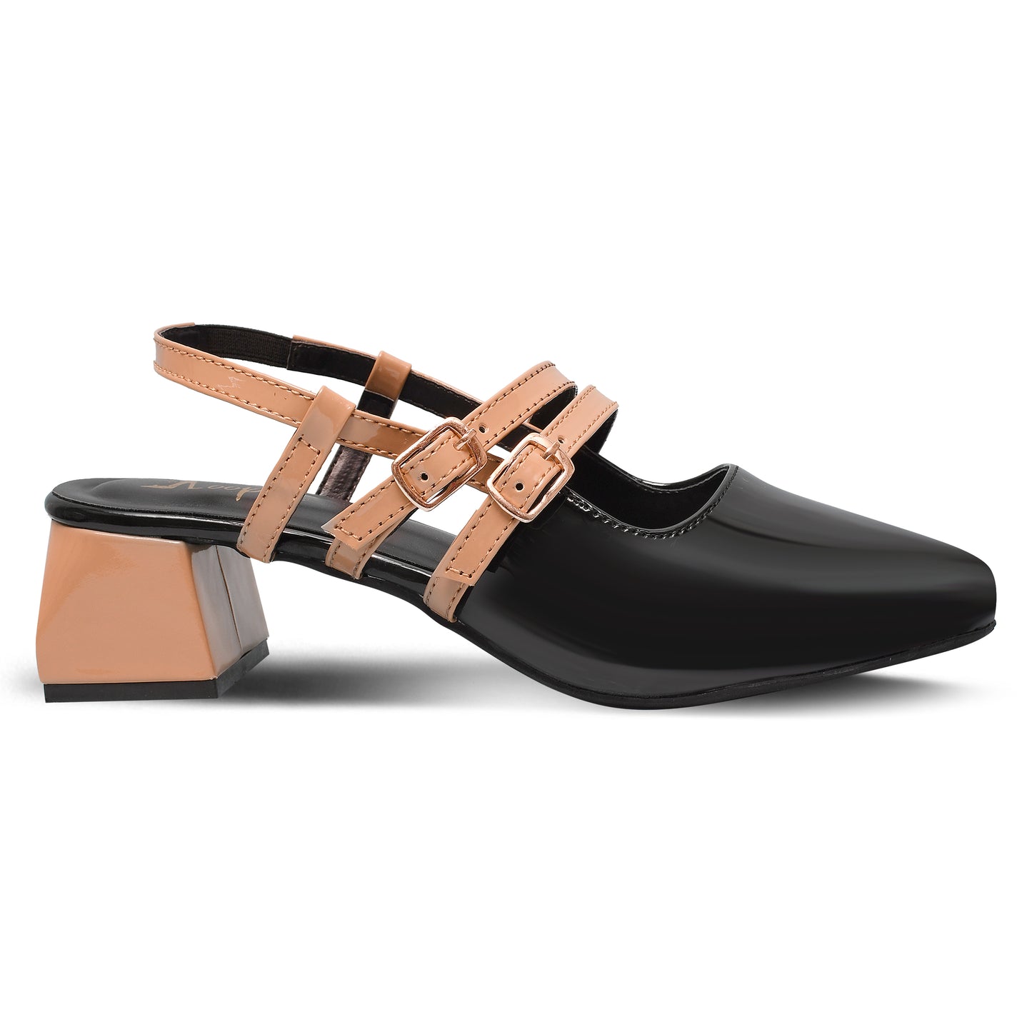 Kelly Dual Buckle Heels