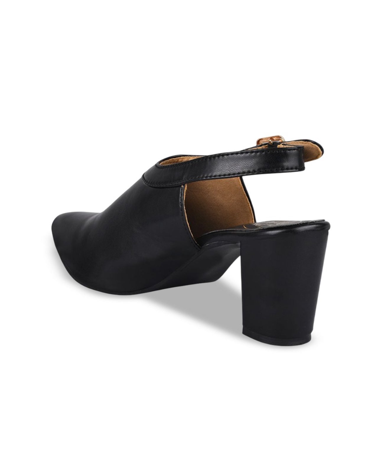 Chunky Heeled sandals with anke strap