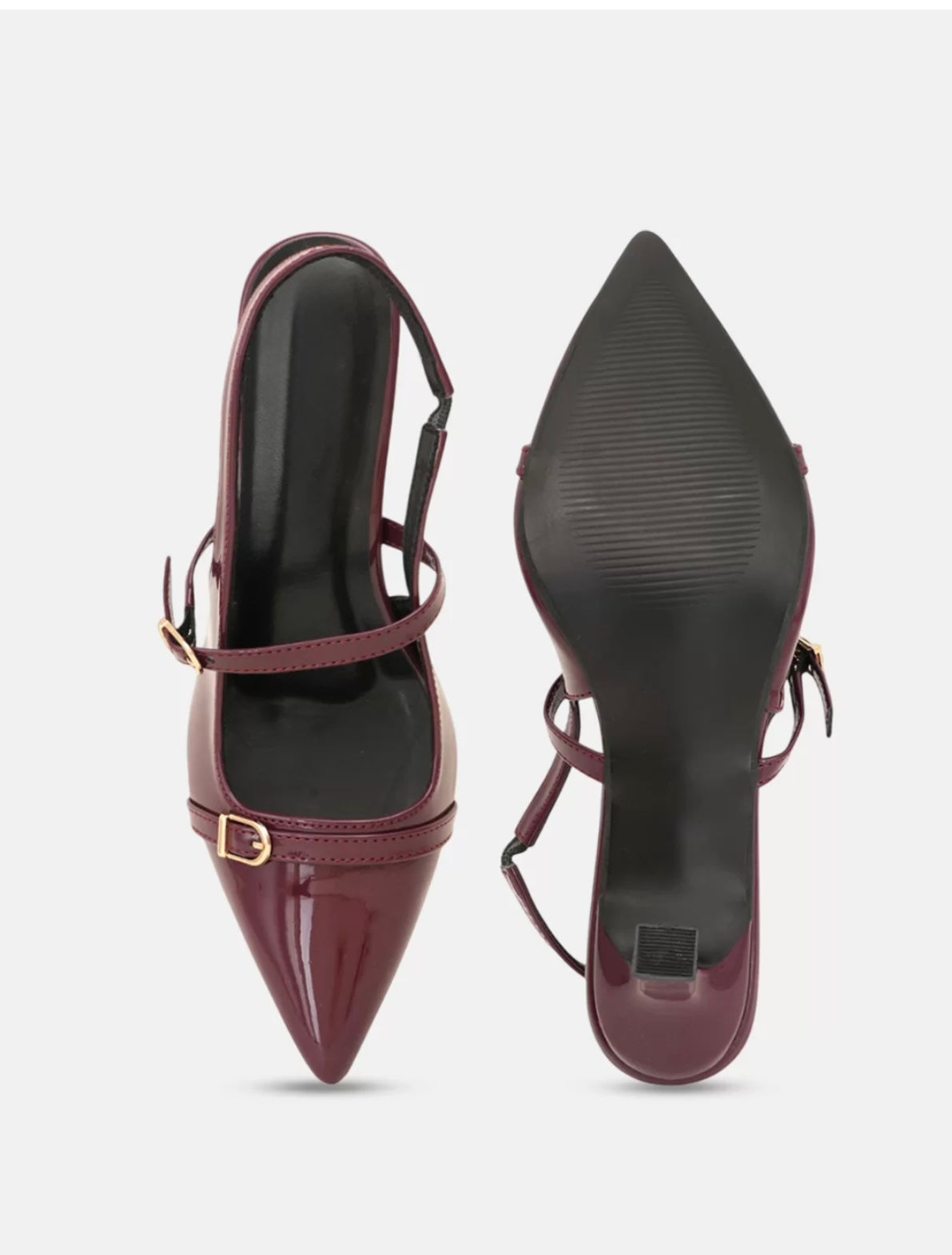 Deedo Cherry Pointed Heels