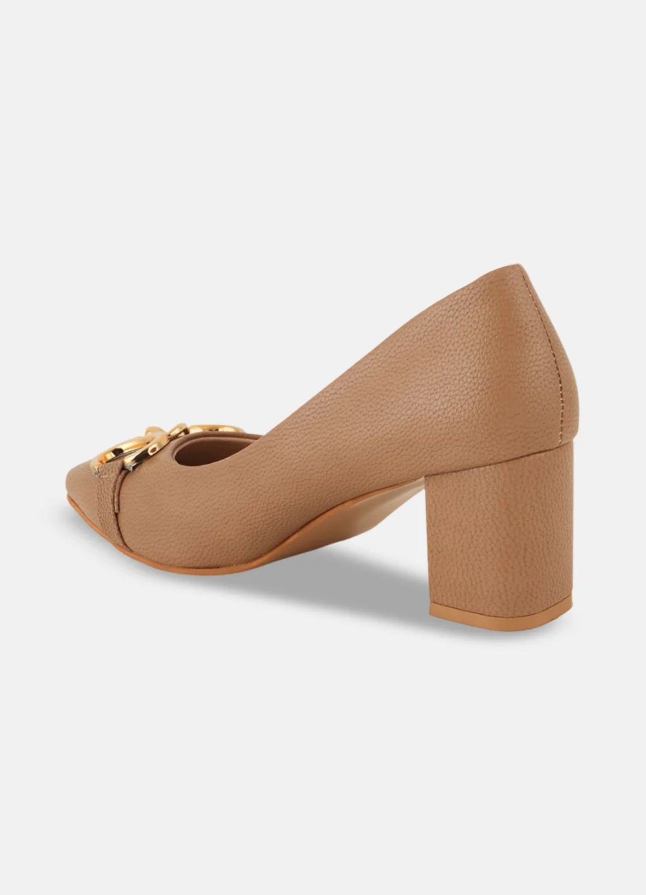 Winter Ballerina heels with Golden charm