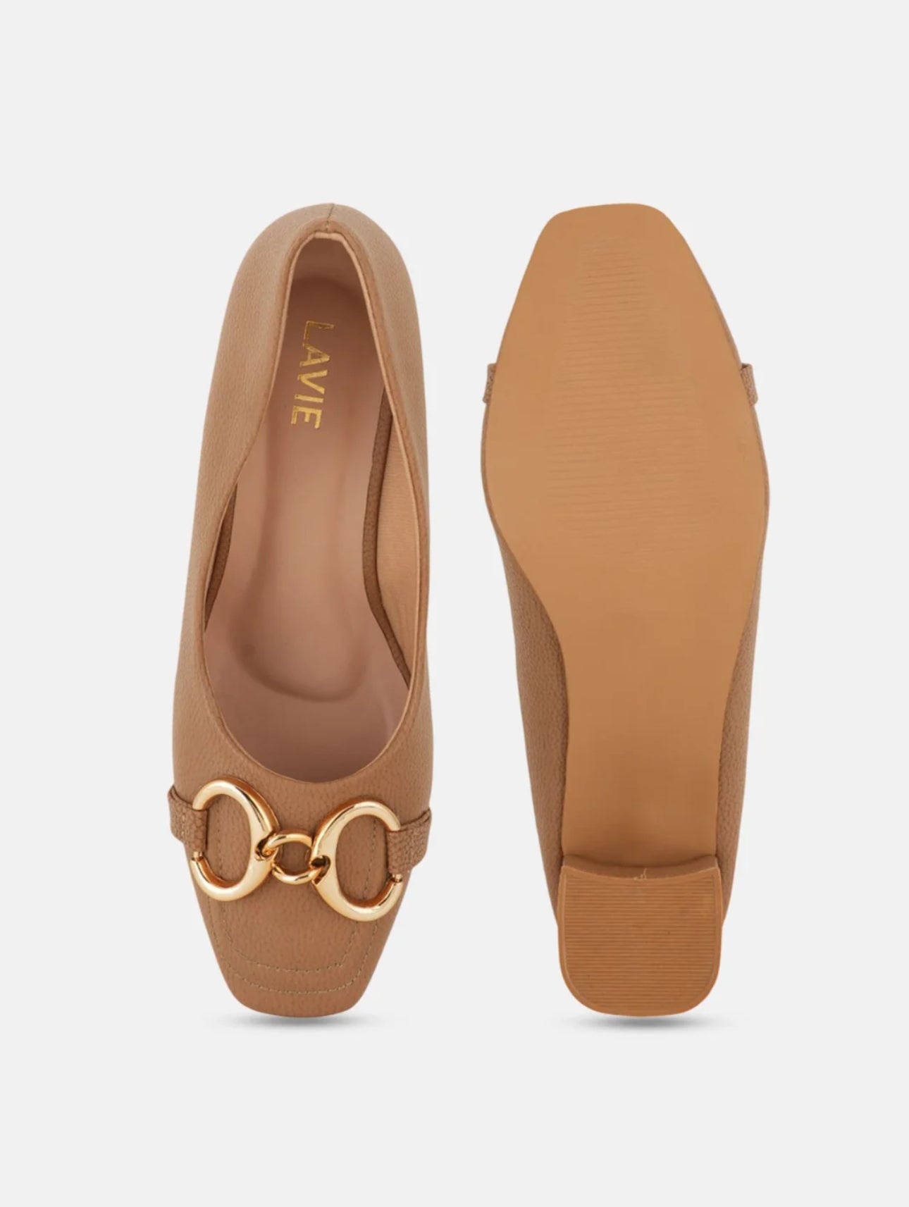 Winter Ballerina heels with Golden charm